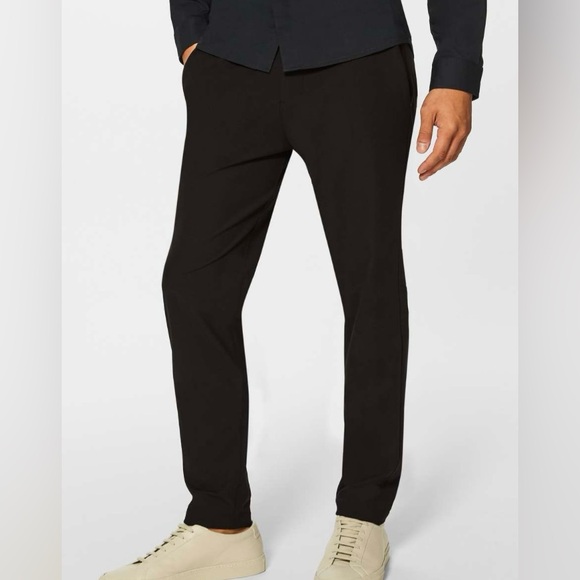 Lululemon Commission Pant Slim Black Men's Black Pants size 28 - Picture 1 of 13